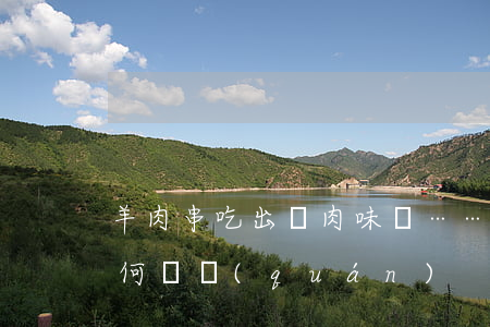 羊肉串吃出豬肉味兒……算了？戳文，看如何維權(quán)！